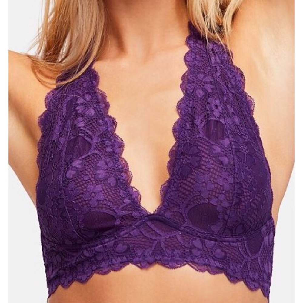 Free People Intimately Halter Neck Bralette